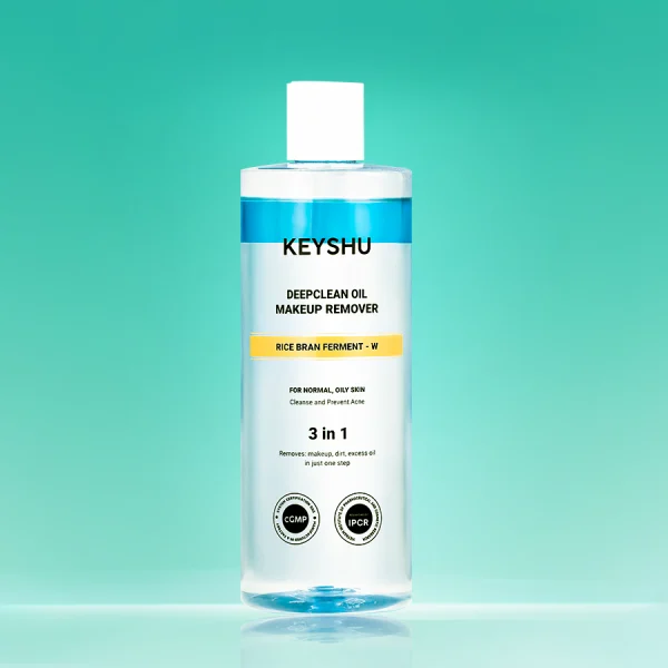 Nước Tẩy Trang Deepclean Oil Makeup Remover KEYSHU Phù Hợp Cho Da Dầu Và Da Thường 400ml