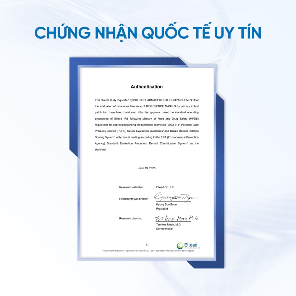 Bioessence Mask Cham - Mặt Nạ Hoa Cúc La Mã| Dưỡng Ẩm, Làm Dịu Da, Hỗ Trợ Phục Hồi Cho Da Nhạy Cảm | 10 Miếng x 30ML - Ảnh 5