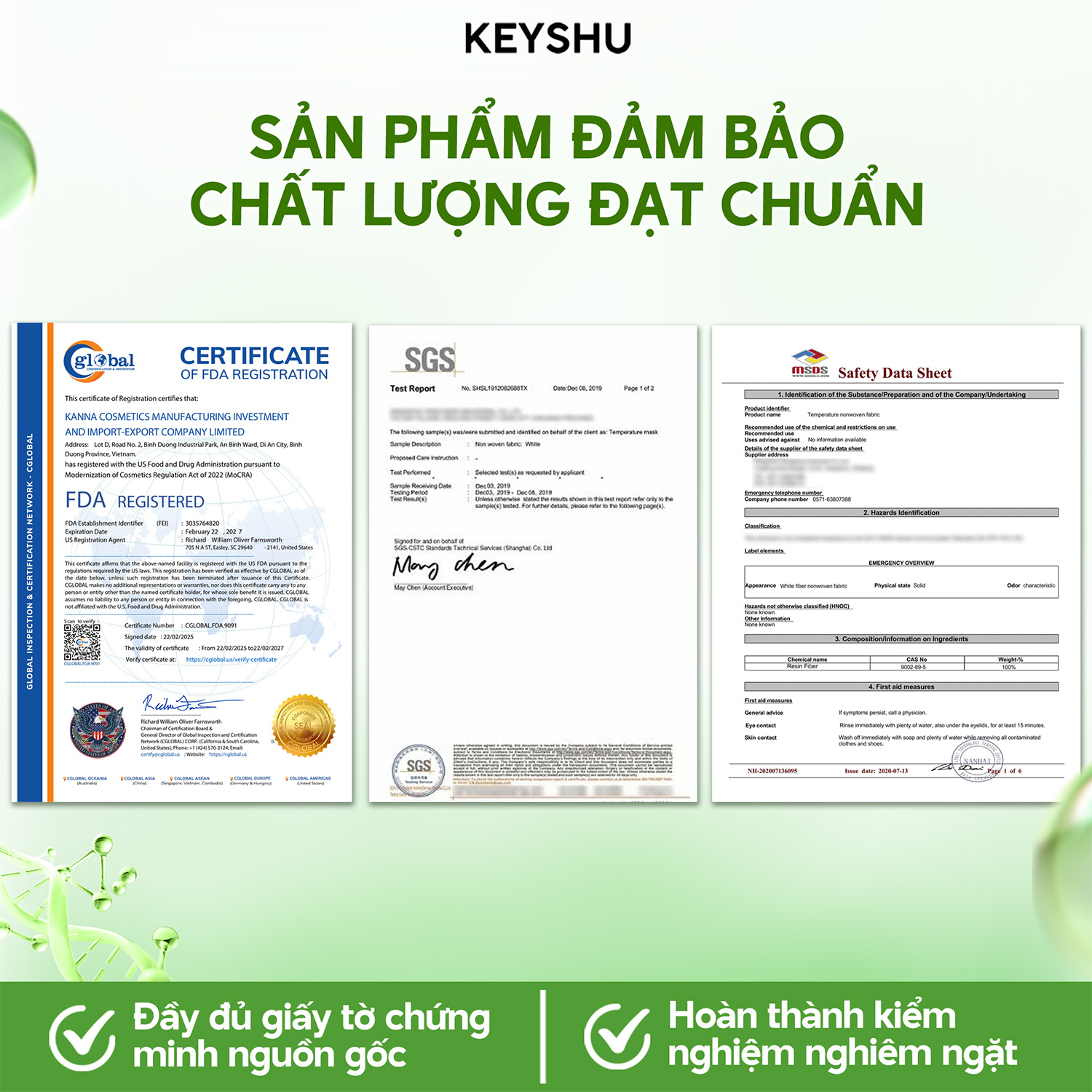 Kiểm nghiệm sản phẩm