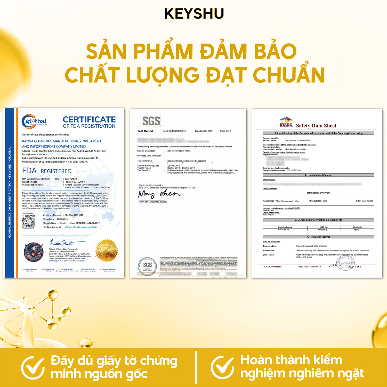 chứng nhận