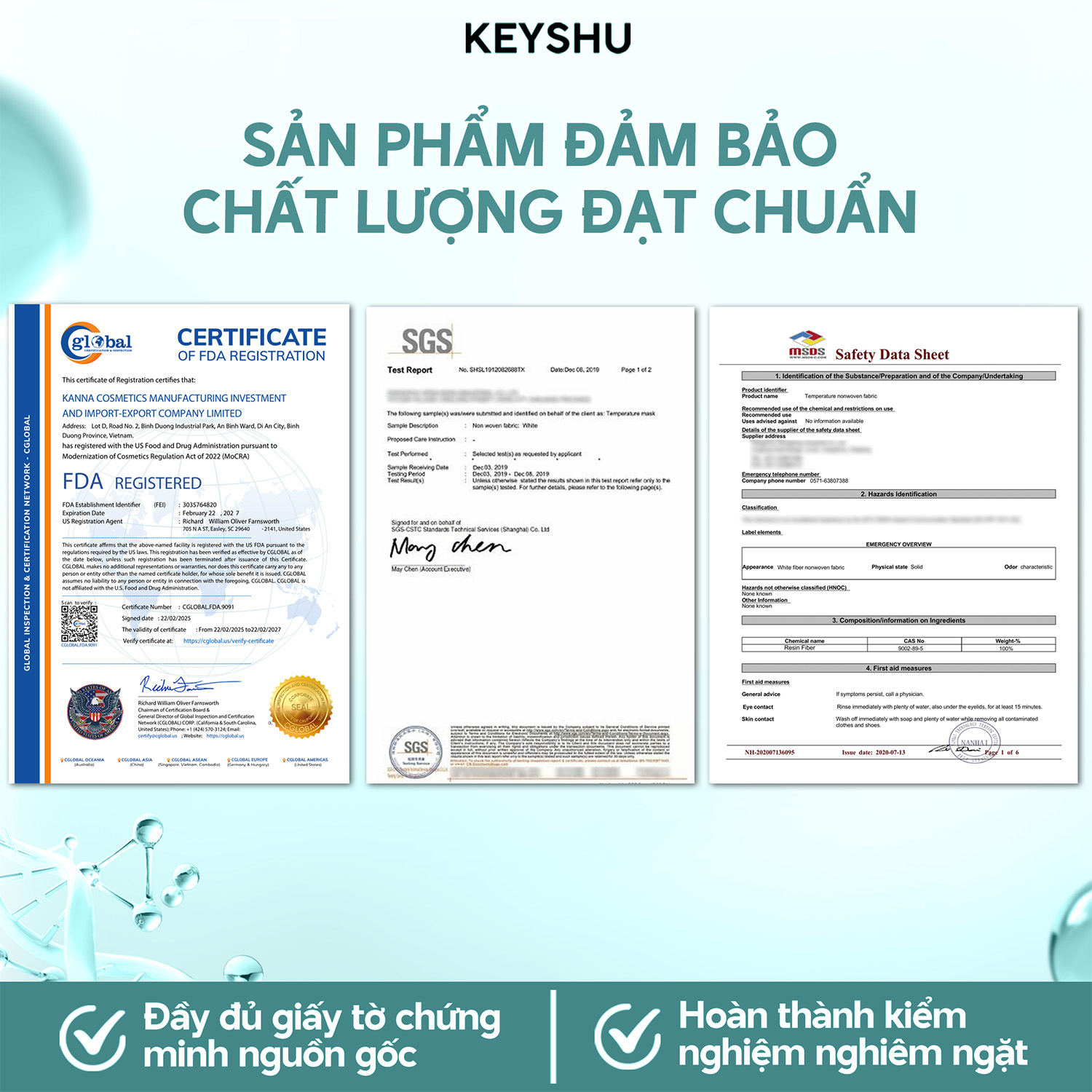 chứng nhận