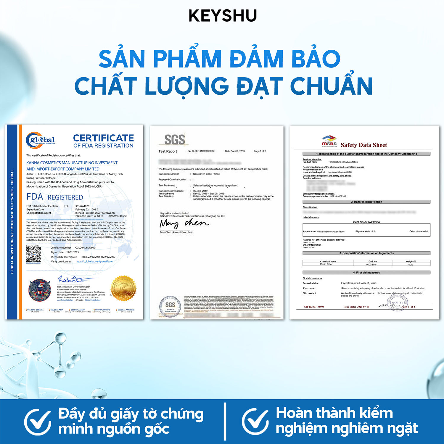 chứng nhận