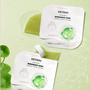 Alternative view of Bioessence Mask - Mặt Nạ Sợi Xơ Rau Má| Dưỡng Ẩm, Làm Dịu | 10 miếng x 30ML