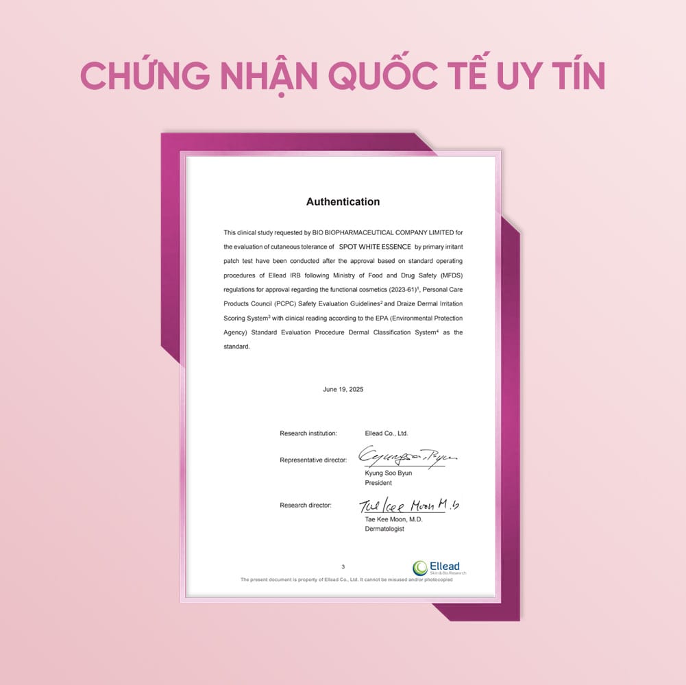 Spot white Essence - Serum Dưỡng Sáng Chuyên Sâu| Dưỡng Trắng Và Ngừa Lão Hóa Da - Ảnh 5