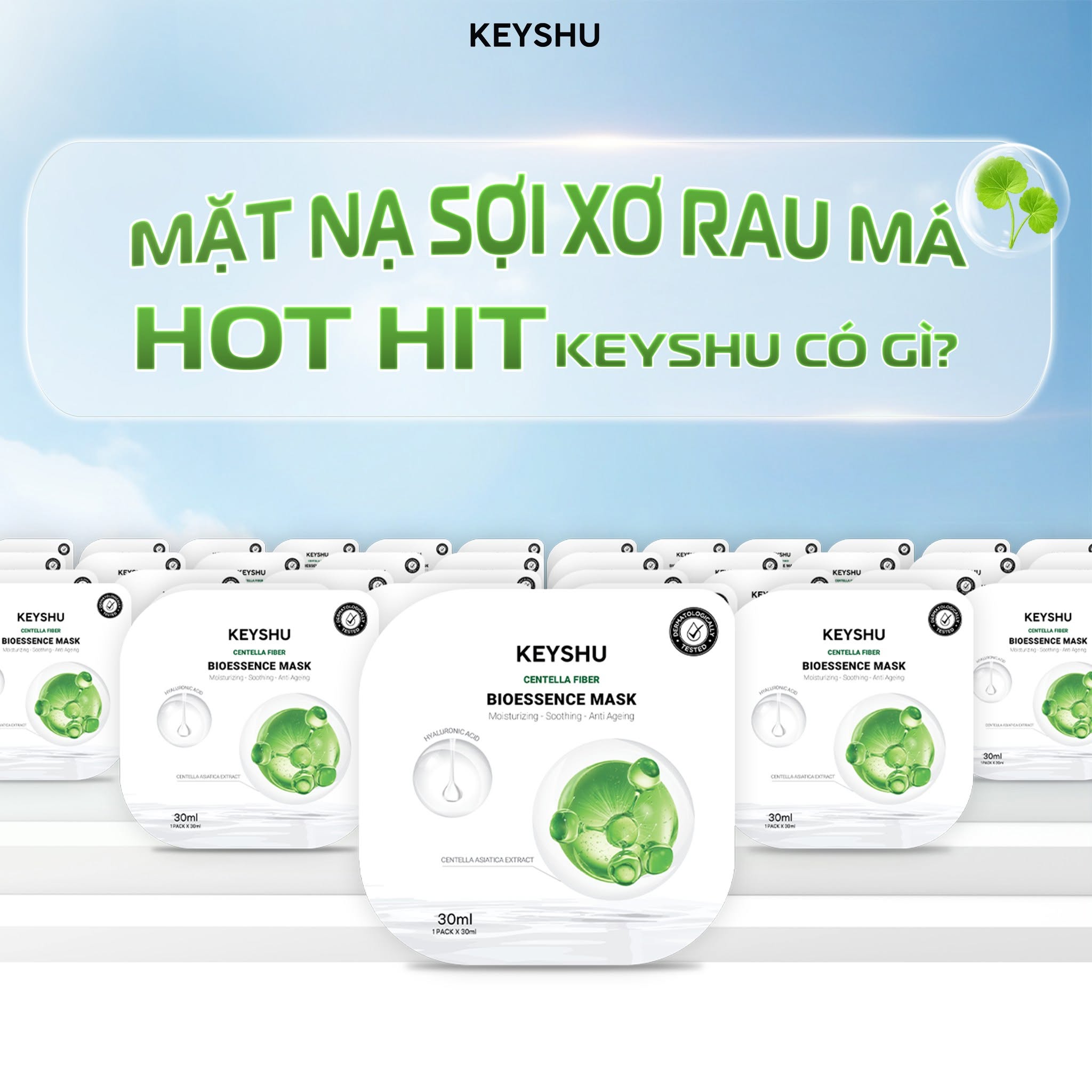 mặt nạ rau má là gì?